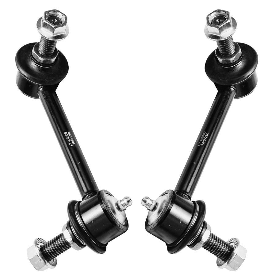 【並行輸入品】 Detroit Axle Rear 6pc Control Arms Kit for Chevy Trailblazer E_9