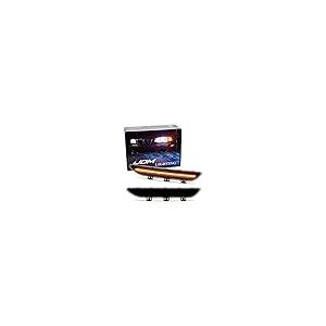 iJDMTOY Dark Smoked Lens Amber Full LED Strip Bumper Reflector R 並行輸入品の画像