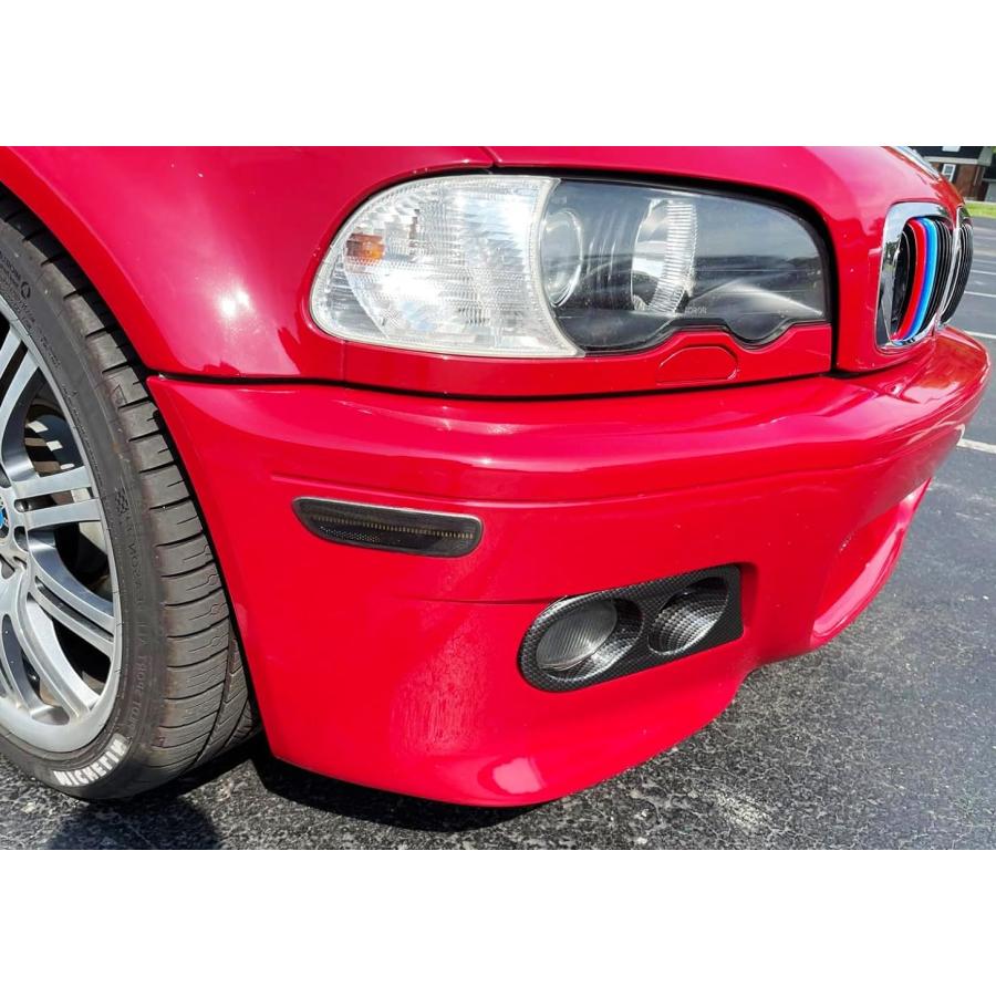 iJDMTOY Dark Smoked Lens Amber Full LED Strip Bumper Reflector R 並行輸入品の画像