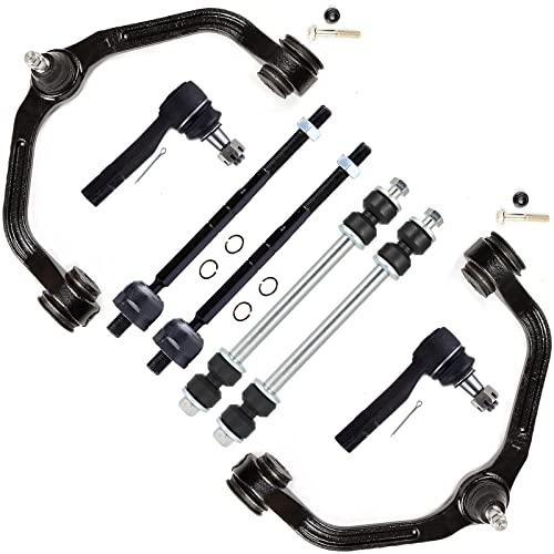 SCITOO 8pcs Front Upper Control Arm Tie Rod Ends Sway Bar Links  並行輸入品の画像