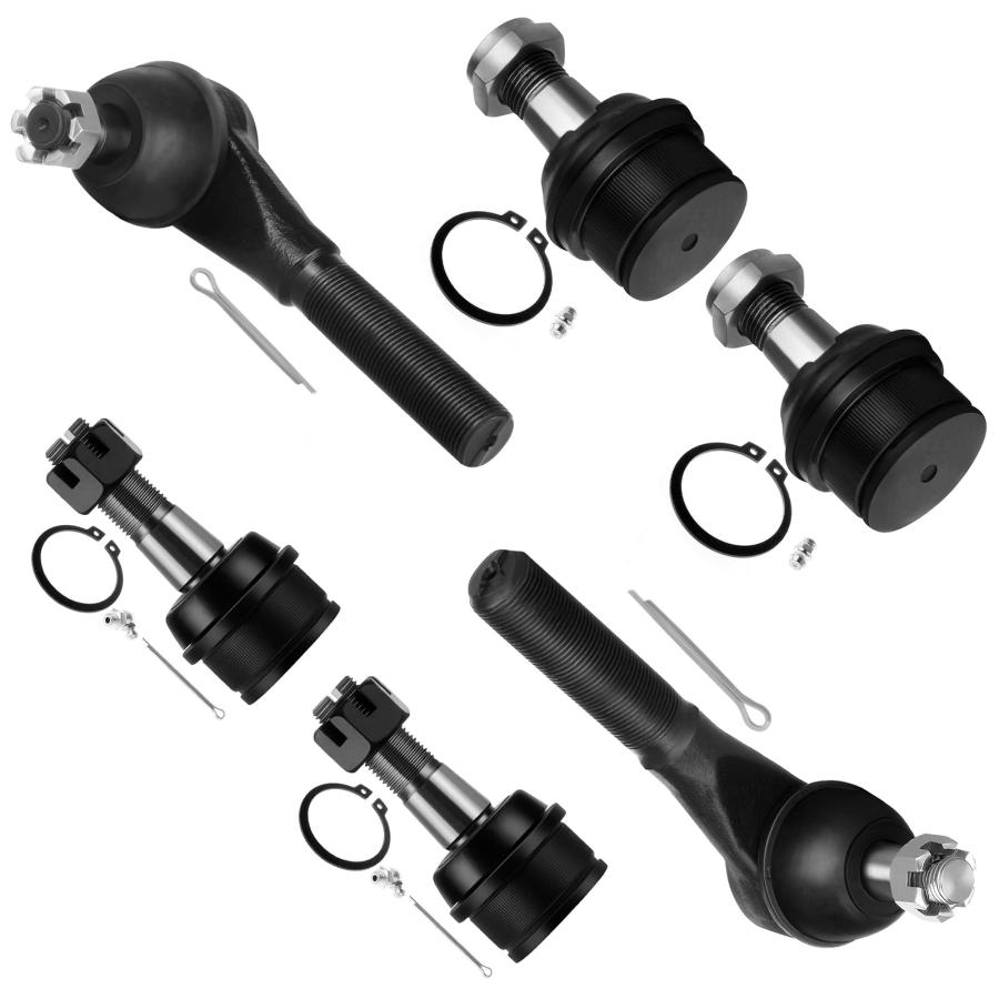 SCITOO 6pcs Front Suspension Kit Outer Tie Rod End fit 1980 1996 並行輸入品