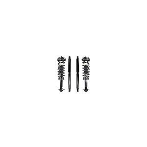 【並行輸入品】 Detroit Axle   4WD Struts Shock Absorbers for 2015 2016 2017 For_2