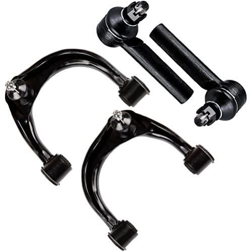 SCITOO 4pcs Front Suspension Kit Upper Control Arm Outer Tie Rod 並行輸入品_1