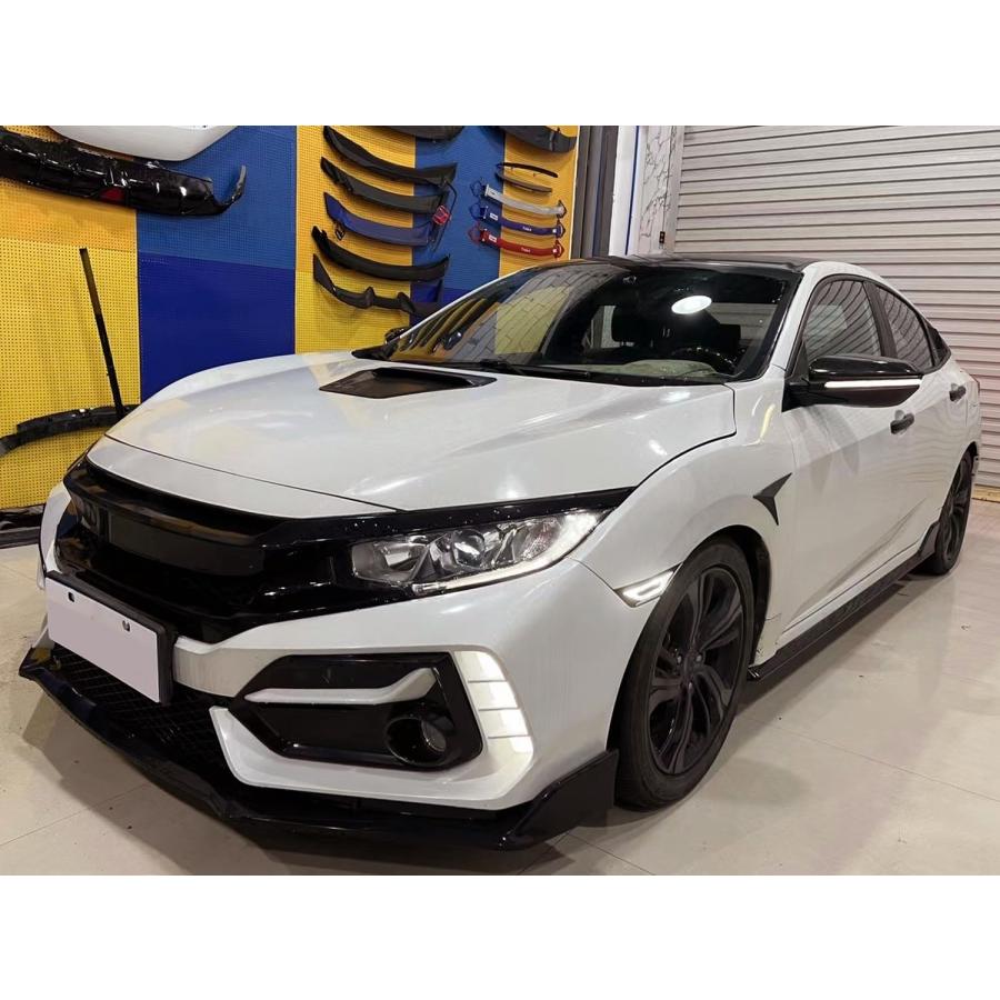 iJDMTOY JDM GT Stype Dark Black Out White Driving/Amber Sequenti 並行輸入品の画像