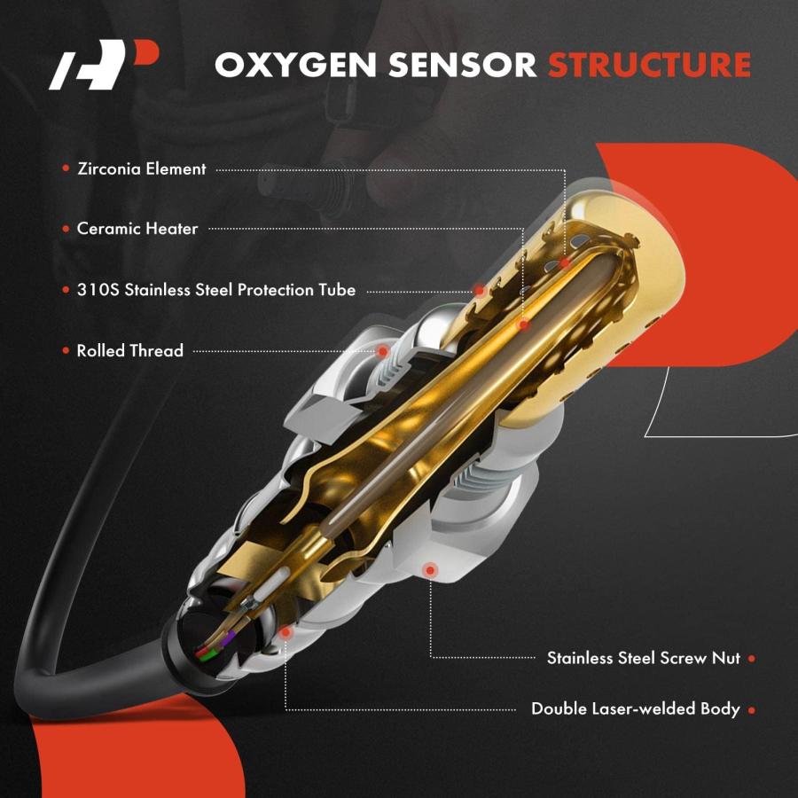 A Premium O2 Oxygen Sensor Compatible with Chevrolet Camaro 2010 並行輸入品の画像