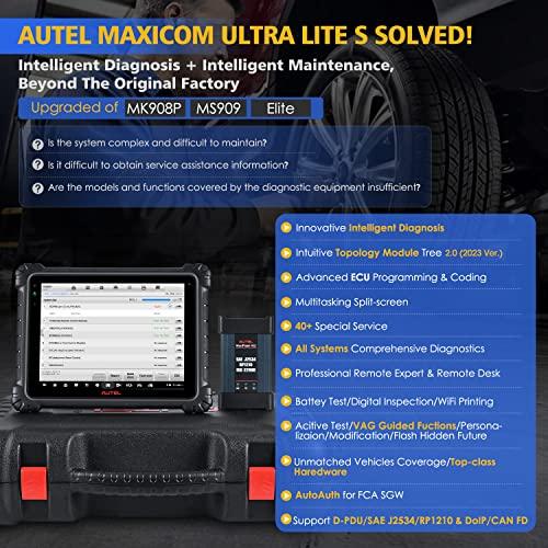 【2年無料アップデート】Autel MaxiCOM Ultra Lite S:2023 Super Ver.of Ultra Li 並行輸入品｜wid-grab｜05