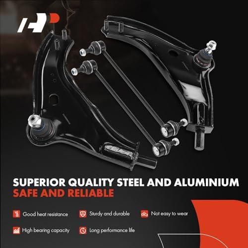 A Premium Set of 10, Front Lower Control Arm & Bushing, Sway Bar 並行輸入品の画像