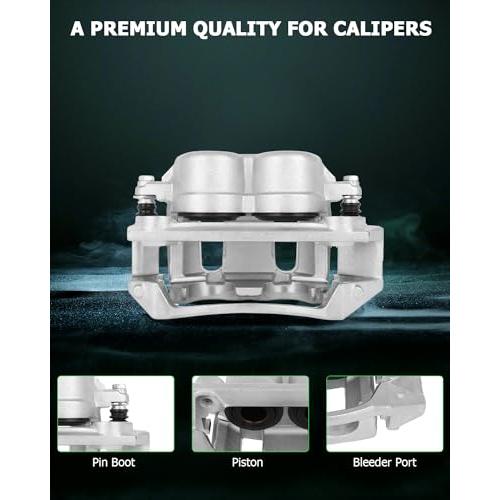 SCITOO フロントブレーキキャリパー ブラケット付き 18B4751 18B4750 Ford対応 F 150 1999 20 並行輸入品_7