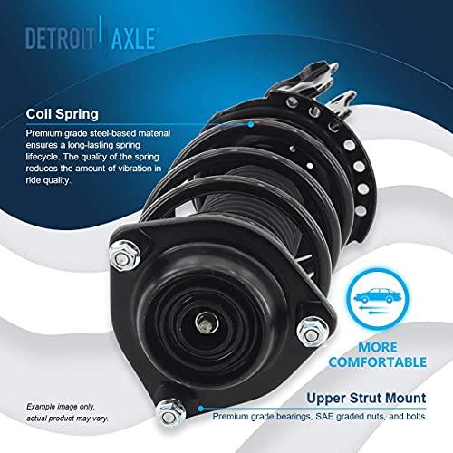 【並行輸入品】 Detroit Axle   6pc Front Struts Shocks Kit for 2011 2016 Hyundai_7