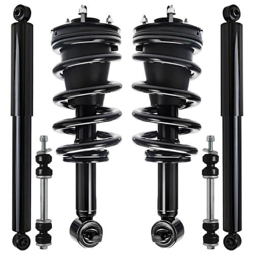 【並行輸入品】 Detroit Axle   4WD Front Struts \u0026 Coil Springs Rear Shock Absorbの画像