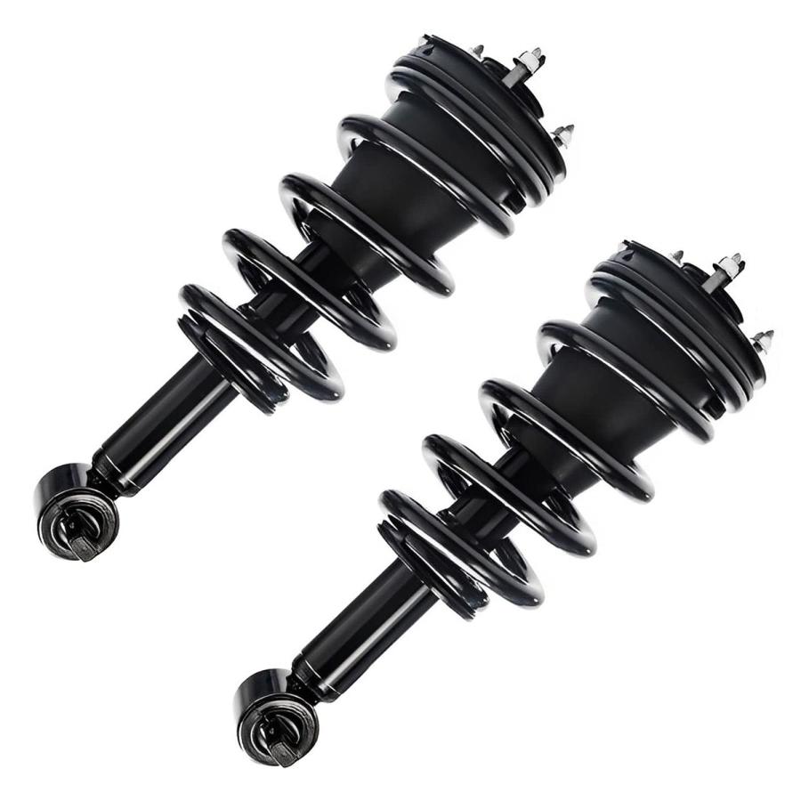 【並行輸入品】 Detroit Axle   4WD Front Struts \u0026 Coil Springs Rear Shock Absorbの画像