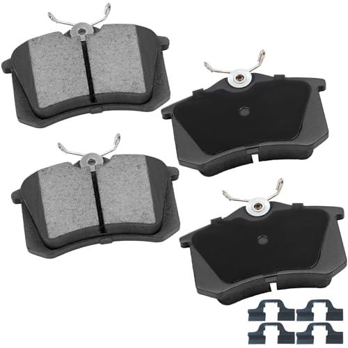 cciyu D1017 4pcs Rear Ceramic Brake Pads Kits 2010 2012 For Audi 並行輸入品の画像