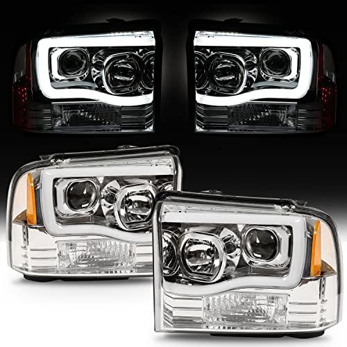 HECASA LED プロジェクターヘッドライト 2005 2007 フォード F250 F350 F450 F550 スーパーデ 並行輸入品_1