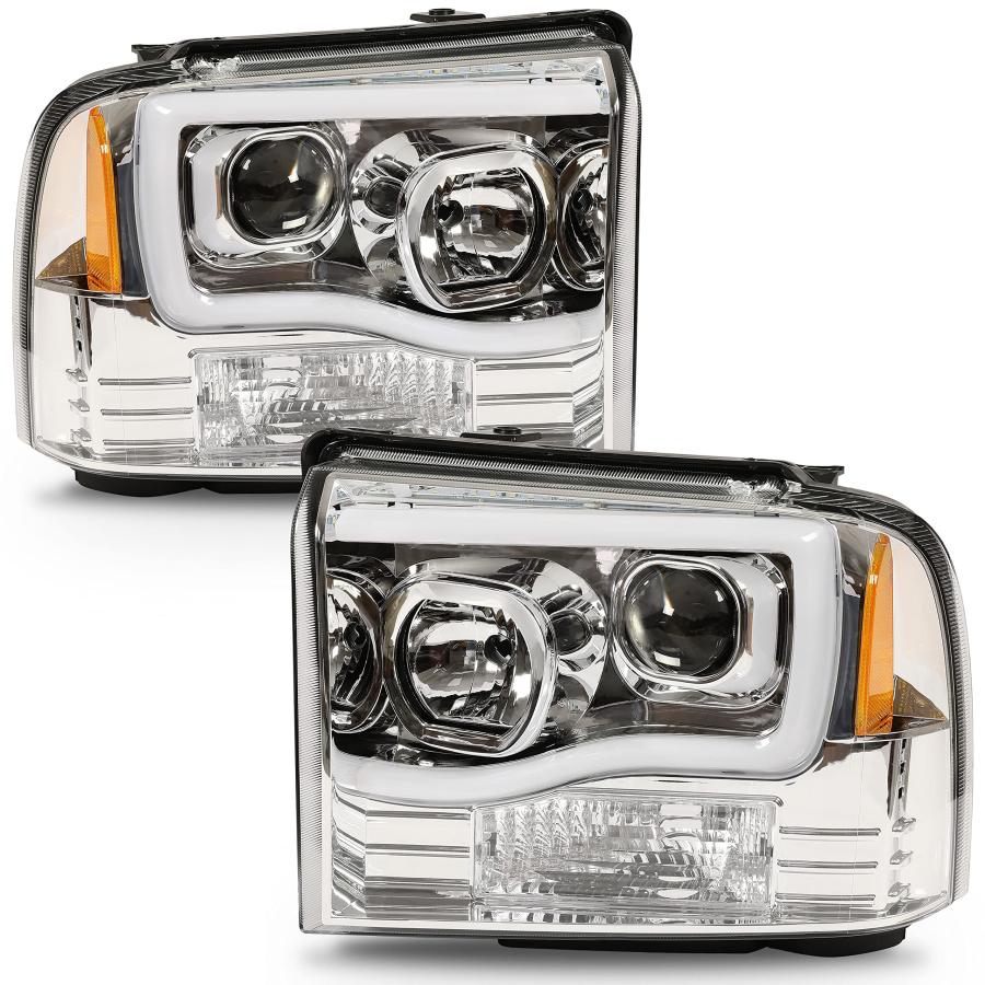 HECASA LED プロジェクターヘッドライト 2005 2007 フォード F250 F350 F450 F550 スーパーデ 並行輸入品_3