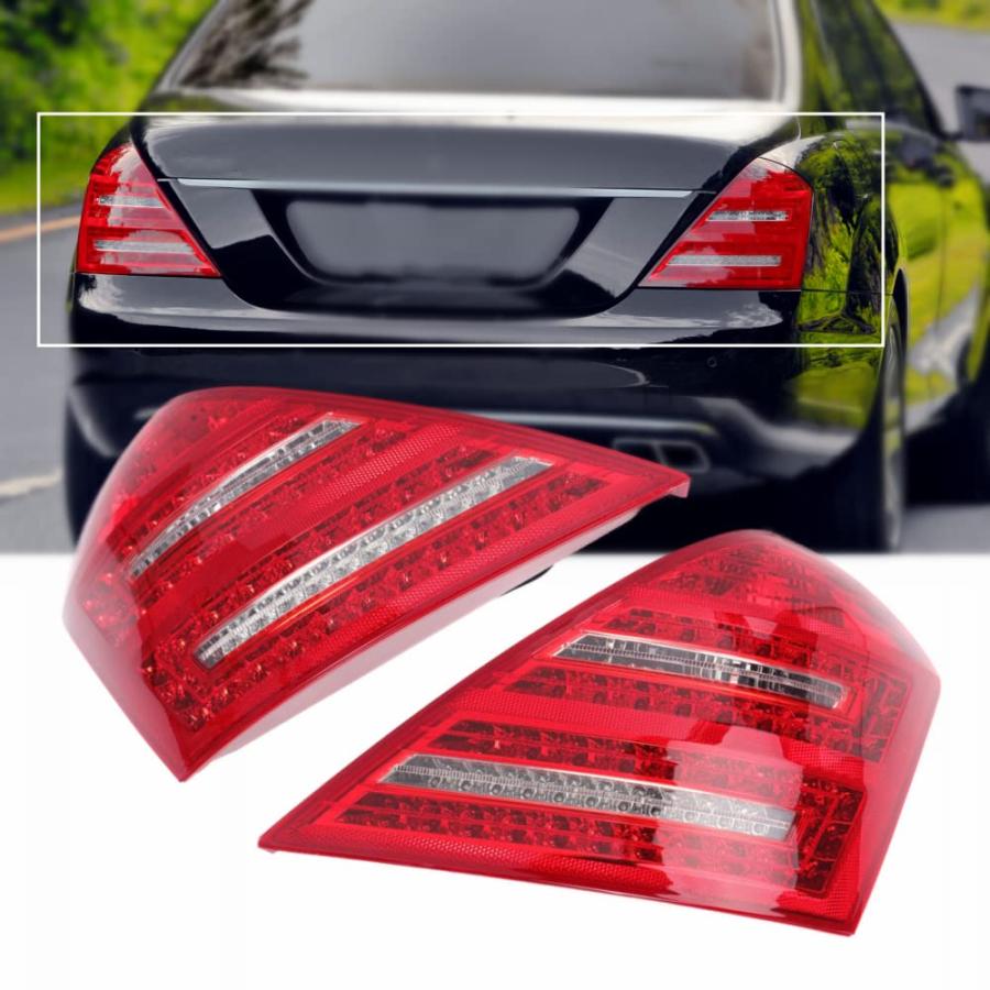 【並行輸入品】 PIAOYUE For 2007 2008 2009 Mercedes Benz S Class W221 Left+Rightの画像