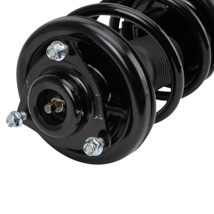 TRQ Front Left Complete Strut \u0026 Coil Spring Assembly Drivers Sid 並行輸入品の画像
