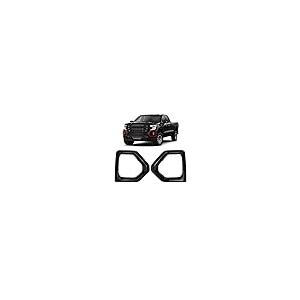 【並行輸入品】COOL STAR フロントフォグライト アウターベゼルカバー 2019 2021 GMC Sierra 1500 4ドア Denの画像