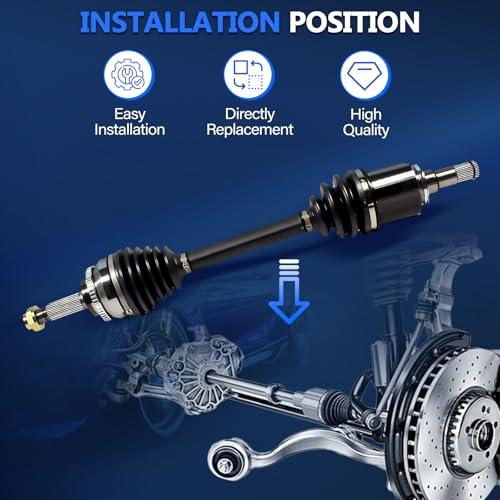【並行輸入品】 CV Axle Front FWD Fit for Toyota Celica 2000 2001 2002 2003 2004の画像