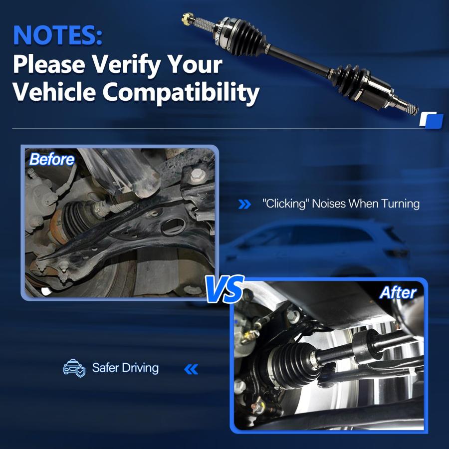 【並行輸入品】 CV Axle Front FWD Fit for Toyota Celica 2000 2001 2002 2003 2004の画像