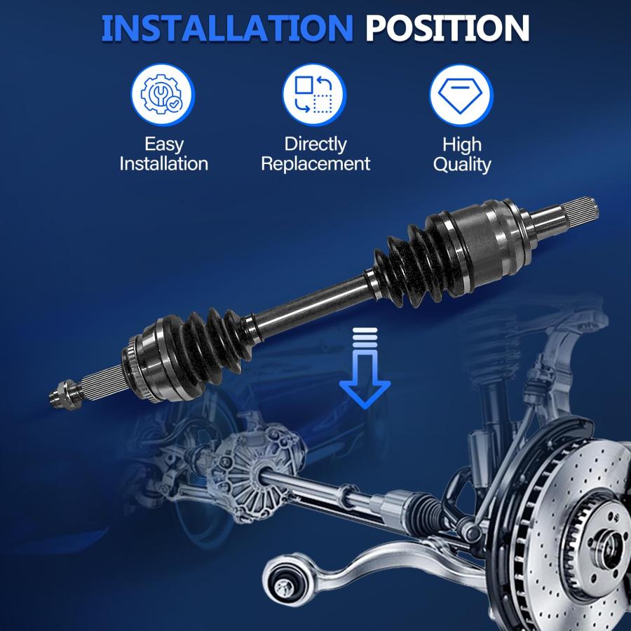 【並行輸入品】 Maxfavor CV Axle Shaft Front FWD Replacement for Lexus ES330 200の画像