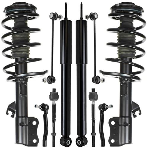 【並行輸入品】 Detroit Axle   Front Struts w/Coil Springs Rear Shock Absorbersの画像
