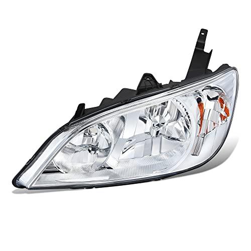 【並行輸入品】DNA MOTORING 左 OEスタイル ヘッドライト 04 05 ホンダ シビック クーペ セダン対応 クロームハウジング クの画像