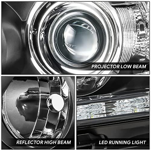 【並行輸入品】DNA MOTORING 左 OEスタイル プロジェクターヘッドライト 13 15 レクサス RX350対応 ブラック/クリアレンの画像