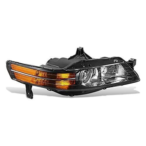 【並行輸入品】DNA MOTORING Right OEスタイル プロジェクターヘッドライト 04 05 アキュラ TL対応 クローム/クリアレの画像