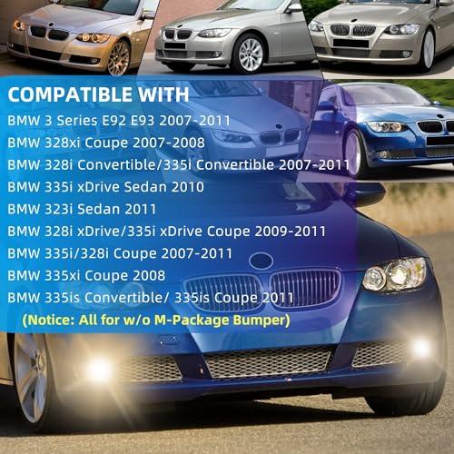 TULALUX Fog Lights for BMW E92 E93 (323i Sedan, 328i 335i 335is  並行輸入品の画像