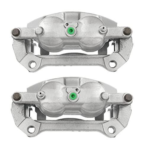 AutoShack Pair of 2 Front Brake Calipers and Performance Ceramic 並行輸入品の画像