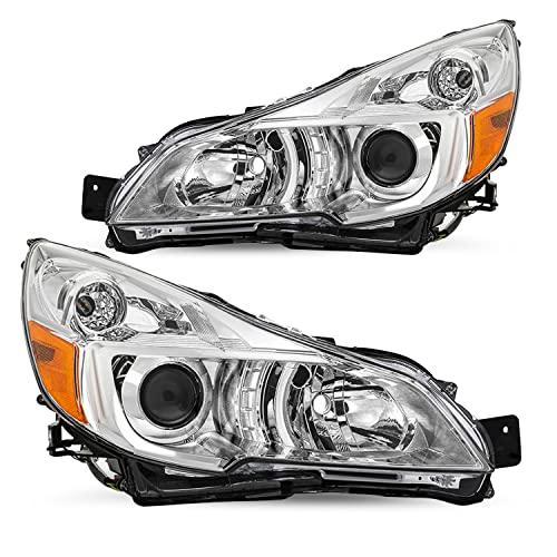 JSBOYAT Headlight Assembly Replacement for 10 14 Subaru Legacy/O 並行輸入品の画像