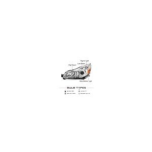 JSBOYAT Headlight Assembly Replacement for 10 14 Subaru Legacy/O 並行輸入品の画像