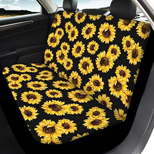 売りお値下 ZFRXIGN Butterfly Sunflower Car Seat Cover Full Sets for Women w 並行輸入品