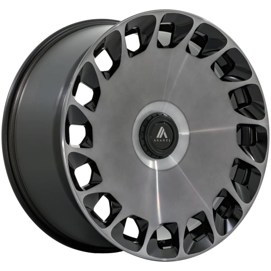 Asanti Black AB045 22X9 5X112/120 G BLK MCH DTCC 27MM   AB045BT2 並行輸入品｜wid-grab｜04