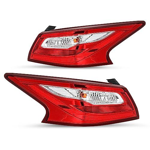 JSBOYAT テールライトアセンブリ 電球付き 交換用 2016 2018 Nissan Altima アウターリア テールラン 並行輸入品の画像
