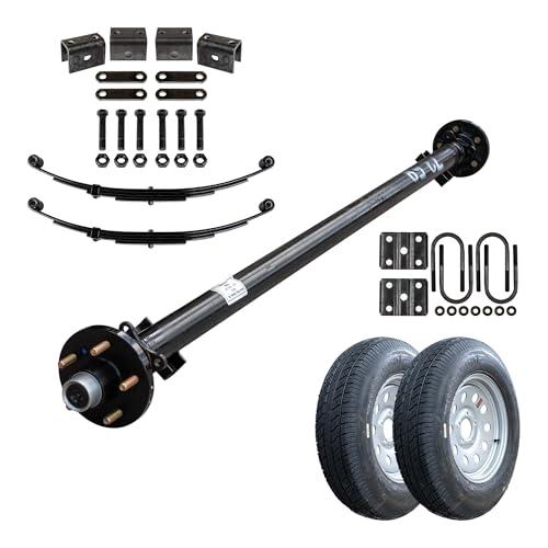 トレーラーパーツアウトレット 3500ポンド軽量シングルアクスルTKトレーラーキット 容量3.5K(オリジナルシリーズ)、 並行輸入品_1
