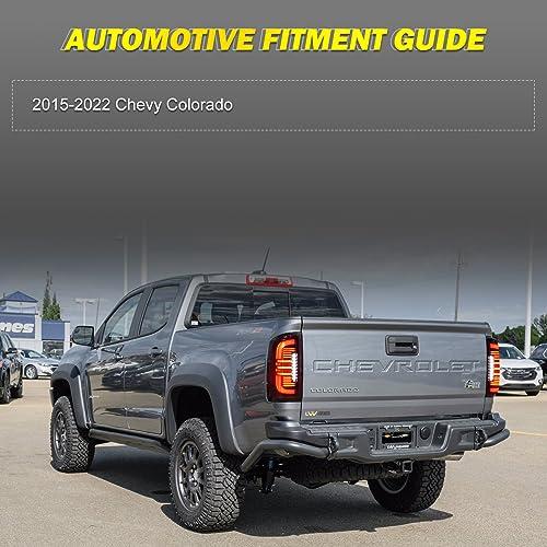 【並行輸入品】AUTOWIKI テールライト 2015 2022 Chevy Colorado用   フルLED シーケンシャルウィンカー付きの画像