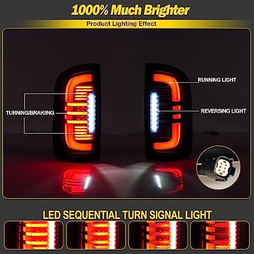 【並行輸入品】AUTOWIKI テールライト 2015 2022 Chevy Colorado用   フルLED シーケンシャルウィンカー付きの画像
