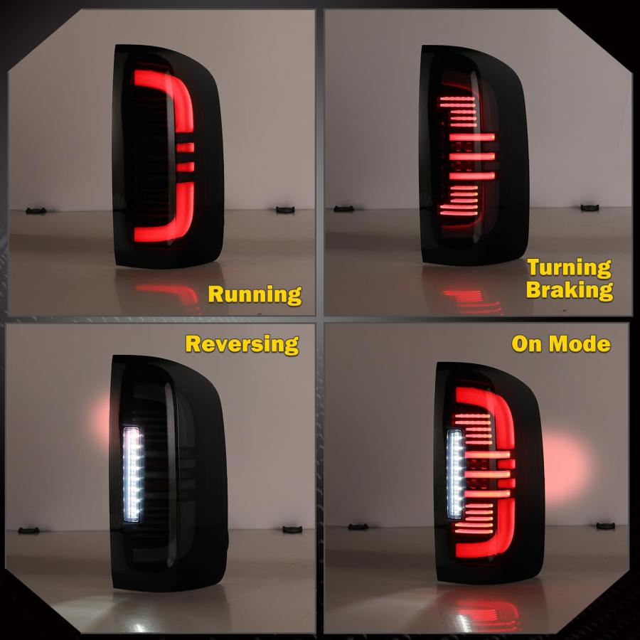 【並行輸入品】AUTOWIKI テールライト 2015 2022 Chevy Colorado用   フルLED シーケンシャルウィンカー付きの画像
