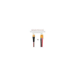 10AWG XT60延長ケーブルソーラーパネルコネクターからXT60コネクタへポータブル発電所リバー600ソーラー 【次回】 並行輸入品