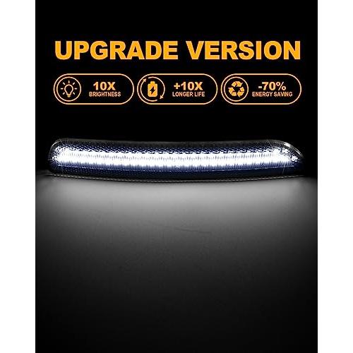 NEIFILES LEDサイドマーカーライト フォードマスタング 2010 2014 フロントリアスモークレンズ フェンダーバンパ 並行輸入品の画像
