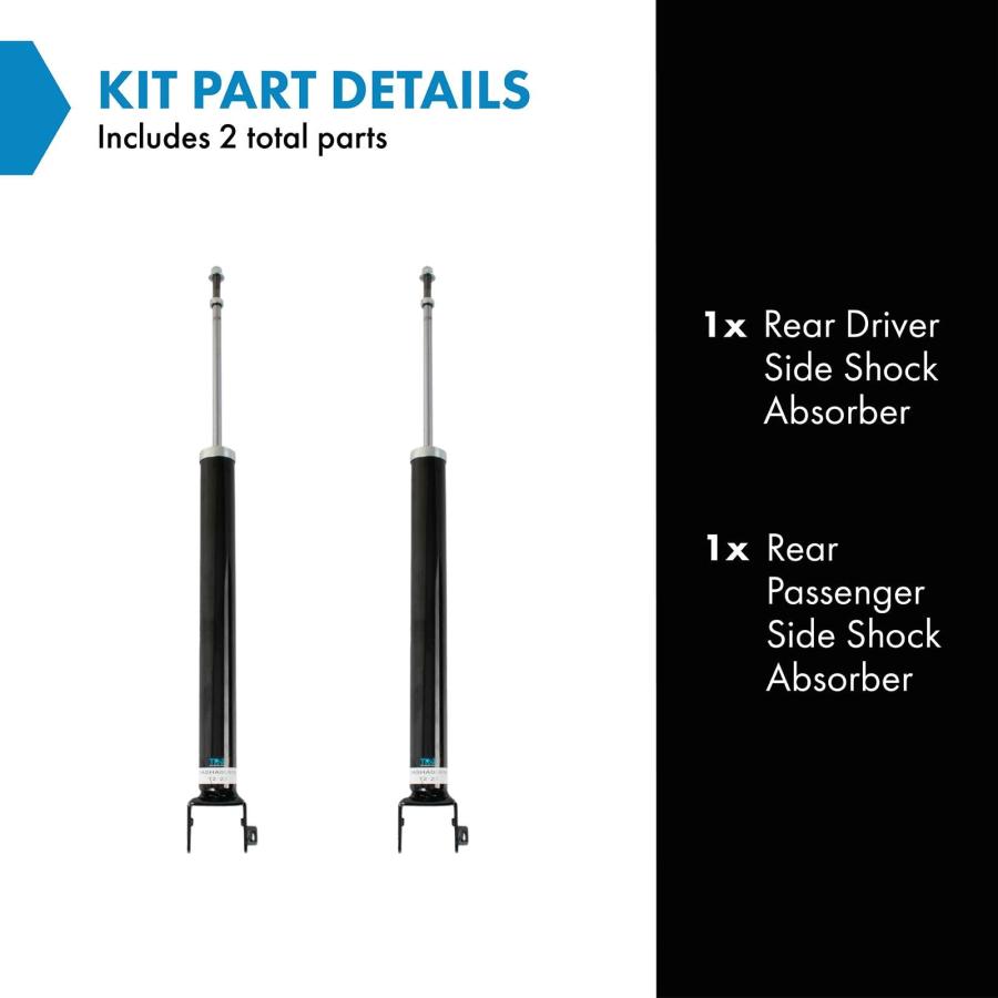 【並行輸入品】TRQ リアショックアブソーバーセット 2019 2022 Nissan Altimaに対応 TRQ Rear Shock Abs_3
