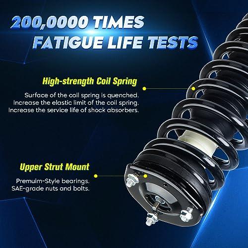 フロントコイルスプリングショックアブソーバー Front Strut Shock Assembly w/Coil Spring f 並行輸入品_4