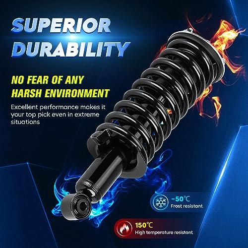 【並行輸入品】フロントコイルスプリングショックアブソーバー Front Strut Shock Assembly w/Coil Spring fの画像