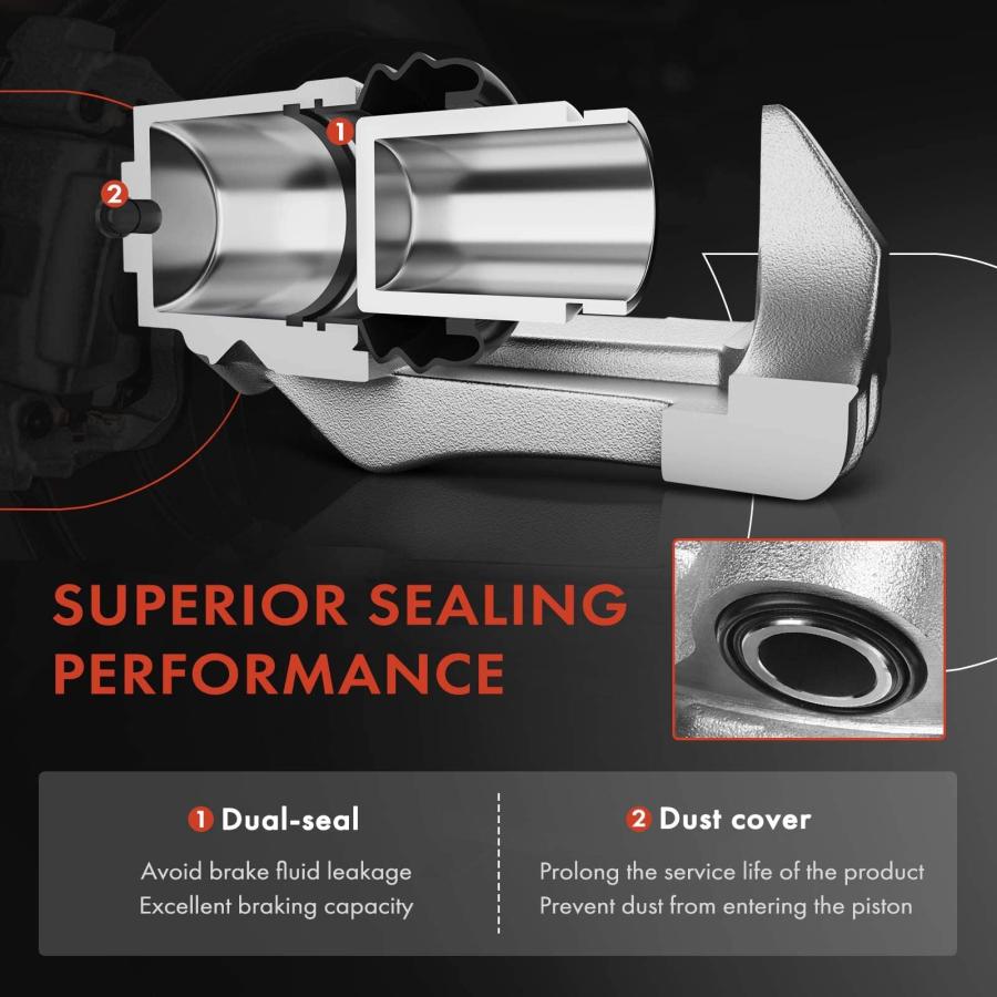 A Premium ブレーキキャリパー交換用 レクサス LS460 2007 2017 LS600h