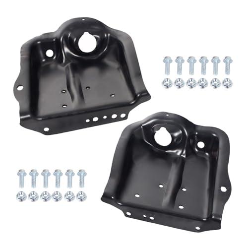 【並行輸入品】IBESTWOLF フロントコイルスプリングタワーショックマウントセット 左右2個セット フォードブロンコ F150 924 40の画像