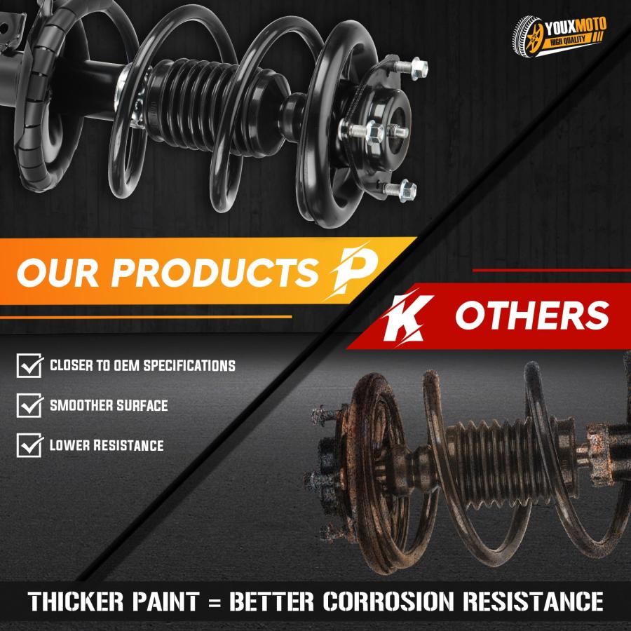 Front Complete Strut Shock Absorber Fit for Mitsubishi