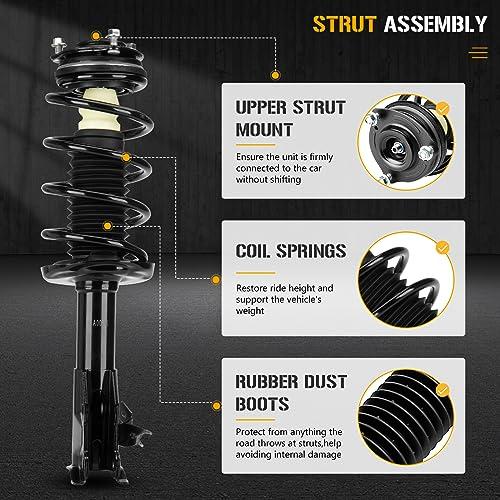 Front Complete Strut Shock Absorber Fit for Honda Civic 1.8L Cou