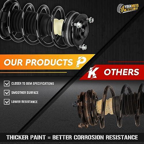 Front Complete Strut Shock Absorber Fit for Honda Civic 1.8L Cou