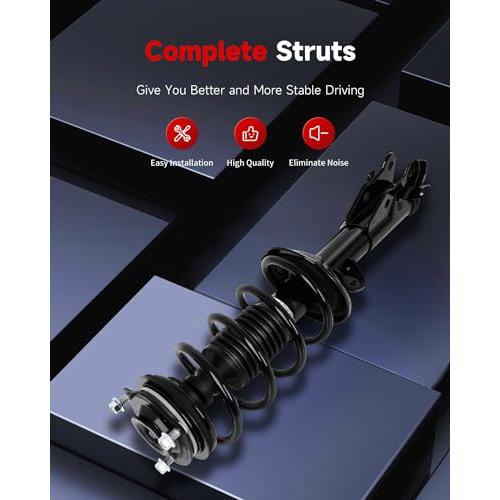 cciyu Front Complete Struts shock and Struts Fits for 2012 for H 並行輸入品_4
